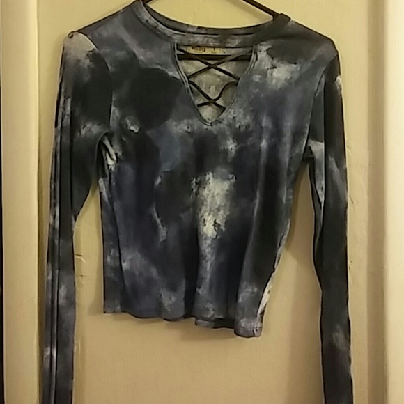 Hollister Tops - Hollister tye-dye ls